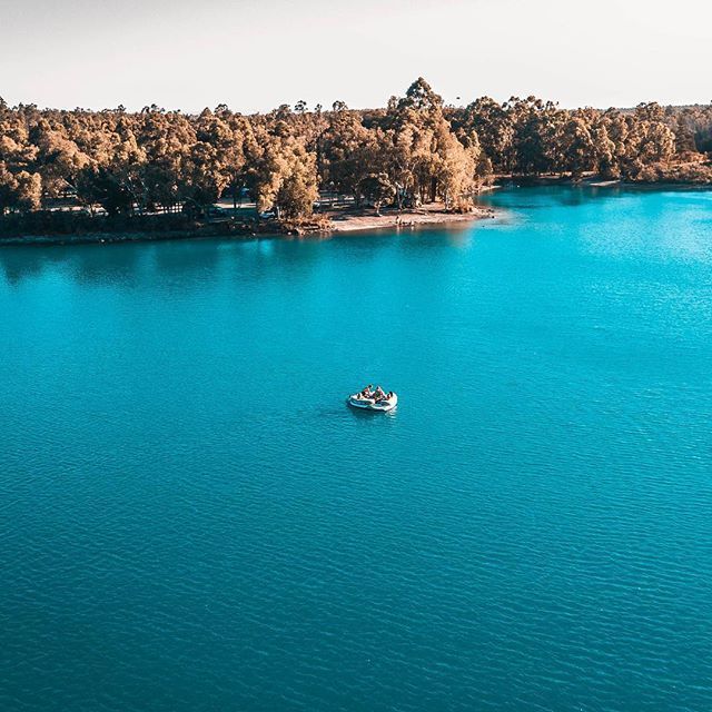 Blue waters of Stockton Lake