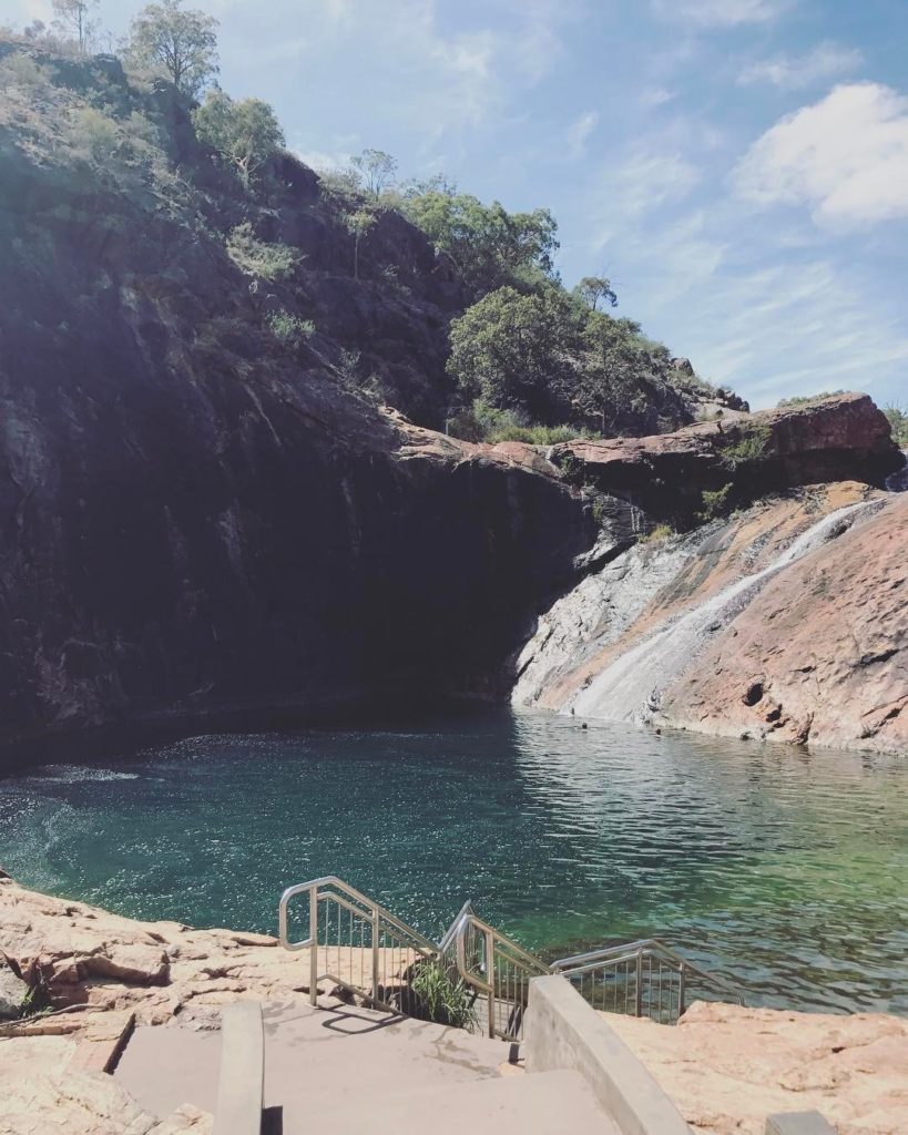 Serpentine Falls - popular swimming hole perth