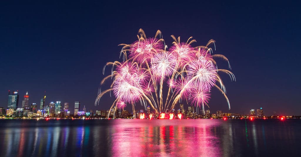 south perth yacht club fireworks