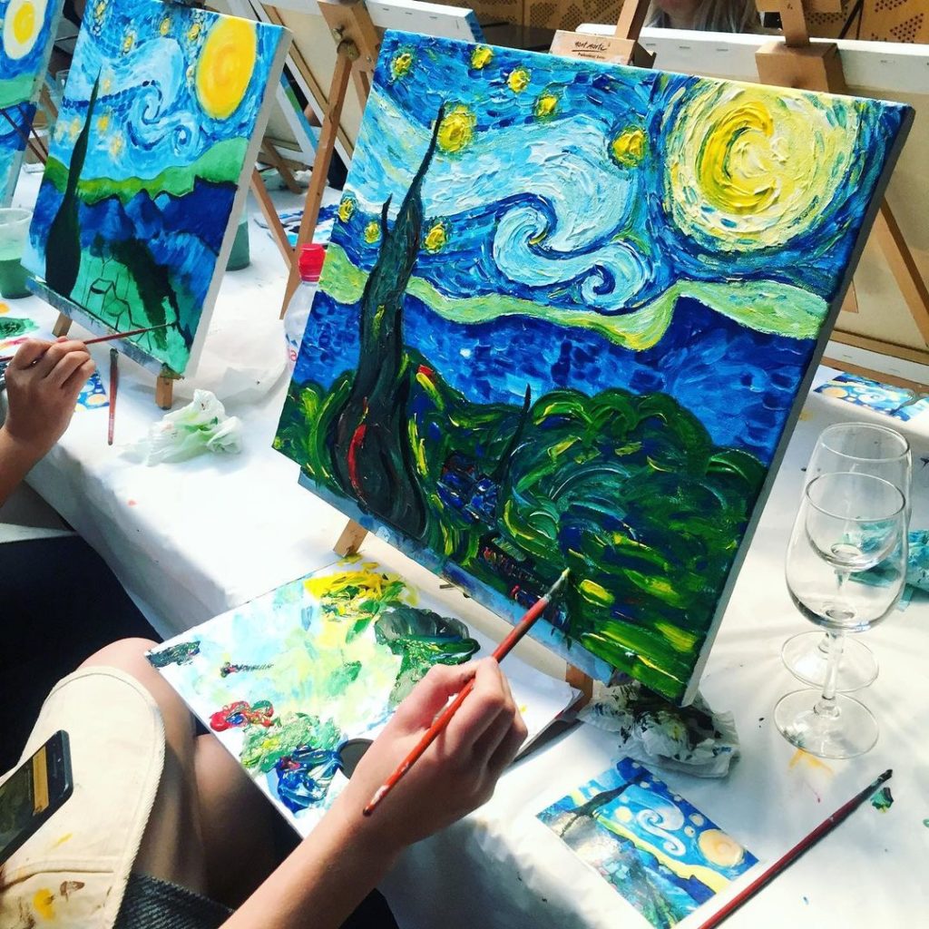 Cabernet & Canvas - Paint And Sip Classes In Perth