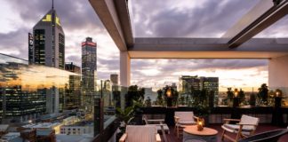best rooftop bars in perth- rooftop at qt