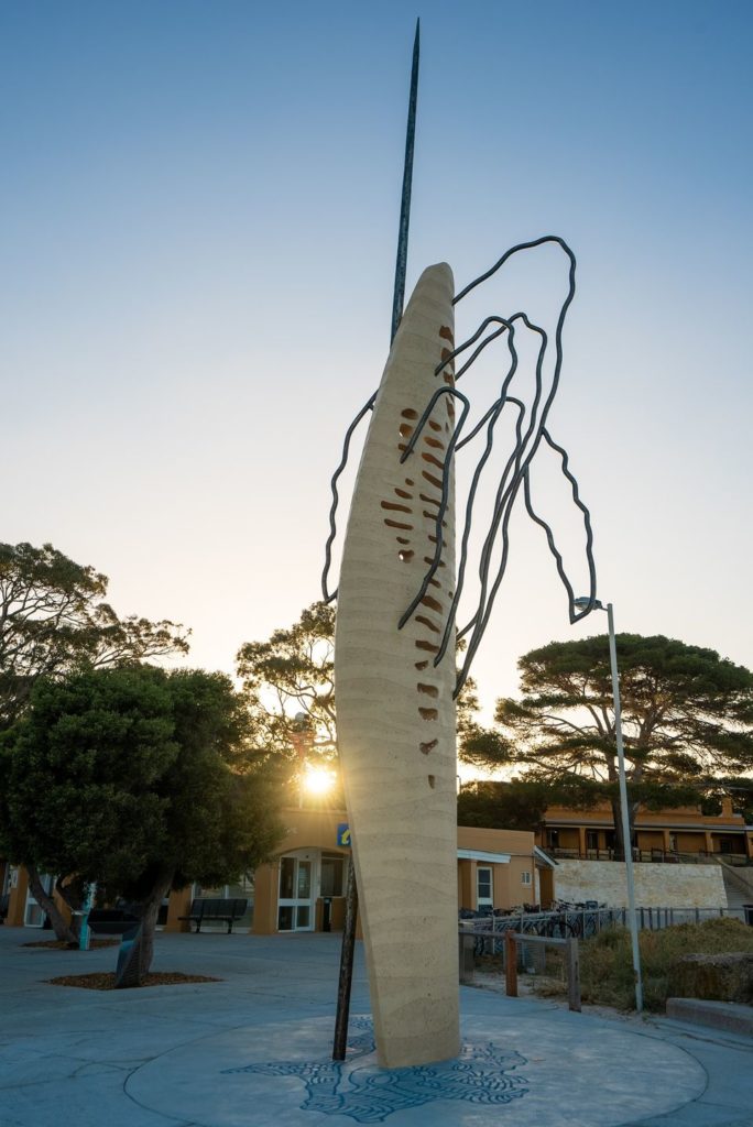 A Striking New Sculpture Welcomes Visitors To Rottnest