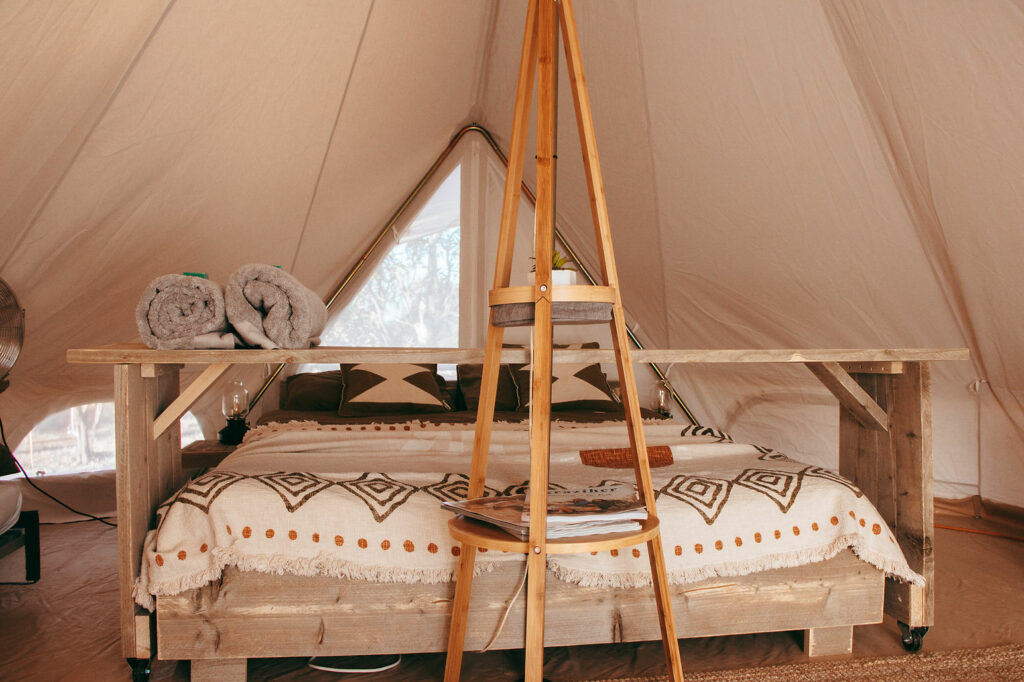 Bullara Station Has Two New Dreamy Bell-Style Tents & Safari Huts