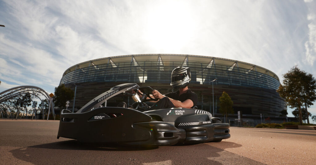 Optus Stadium Karts go kart — events in Perth