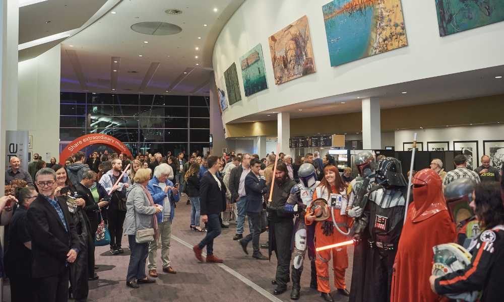 Costumes at Star Wars: The Force Awakens in Concert