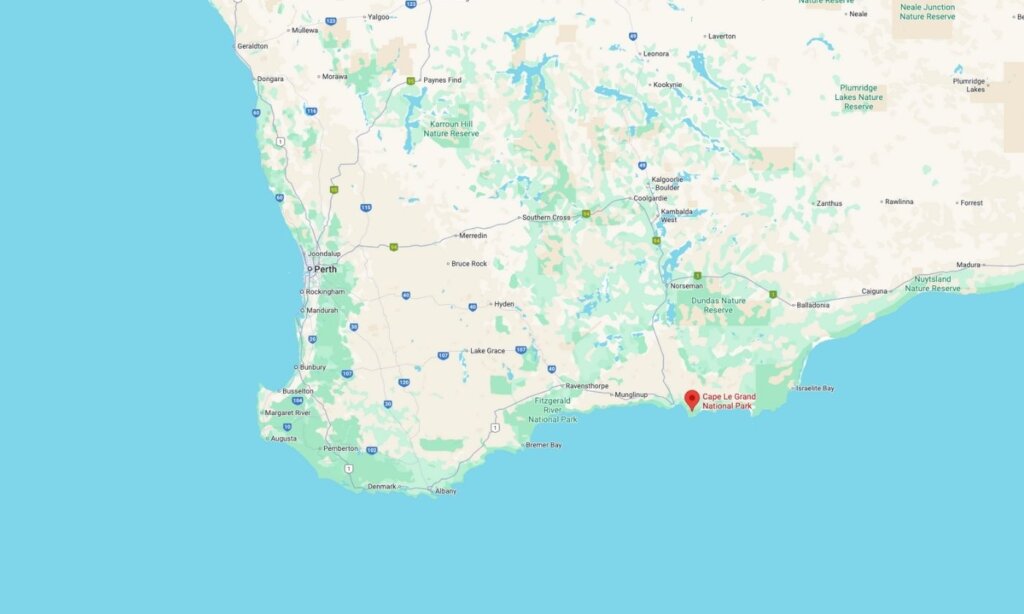 Cape Le Grand National Park - Location